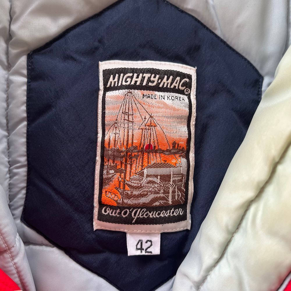 Vintage Mighty Mac Winter Ski Bomber‎ Jacket Men's size Large/XL (42) - Picture 3 of 14